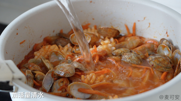 韩式海鲜辣炒年糕