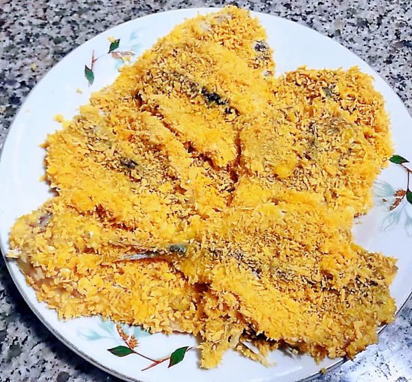 香酥蝴蝶黄花鱼