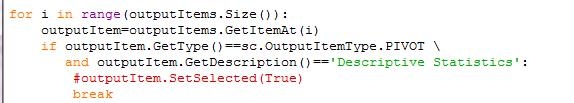 SPSS python教程：[6]读取PivotTable行标签