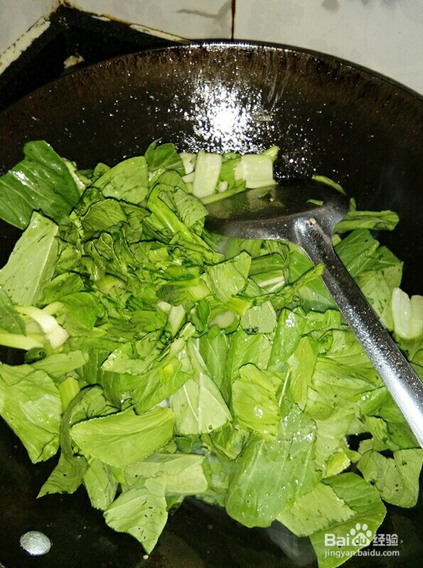 水豆豉蒜蓉炒油青