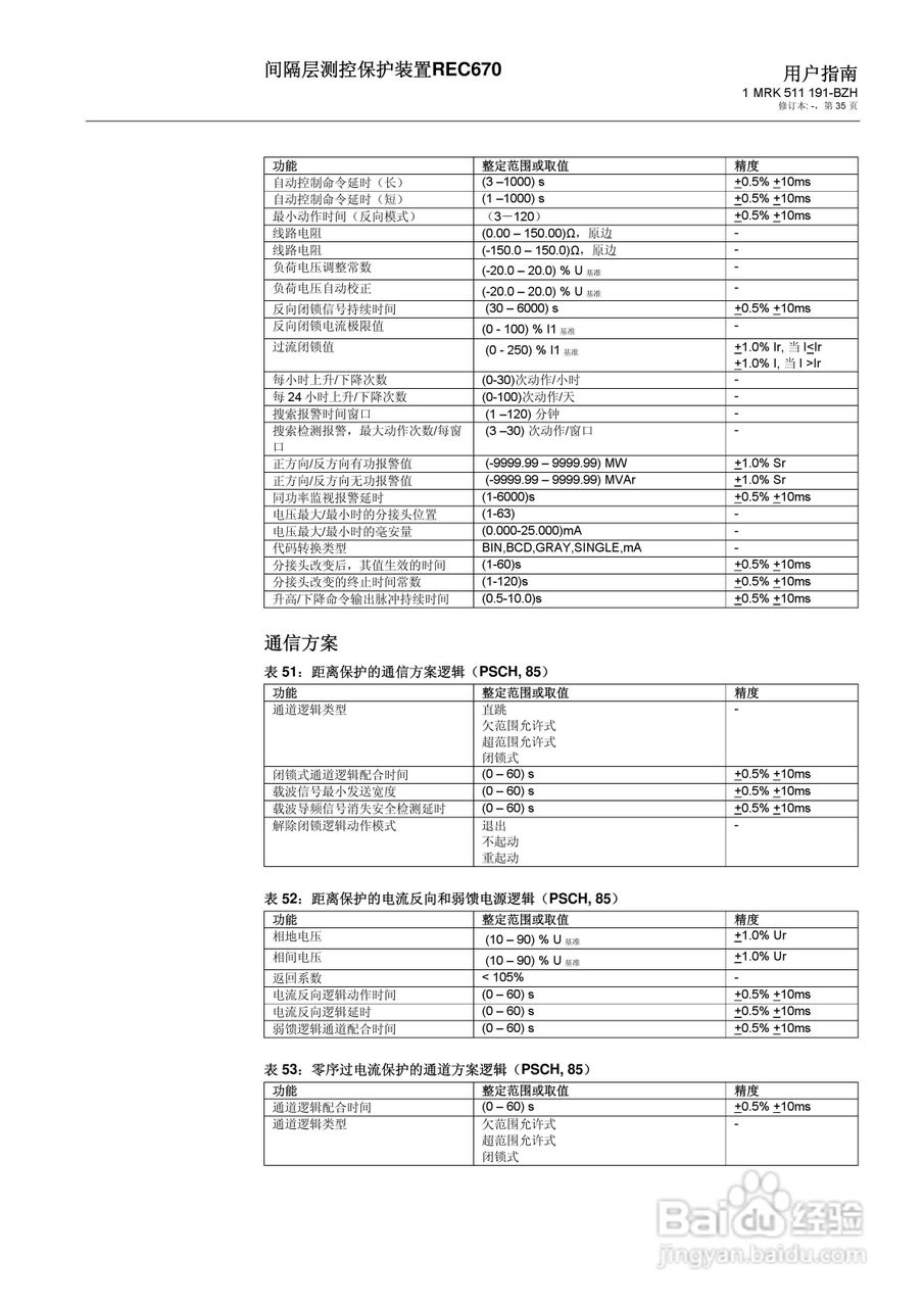 ABB REC670间隔层测控保护装置用户说明书:[4]