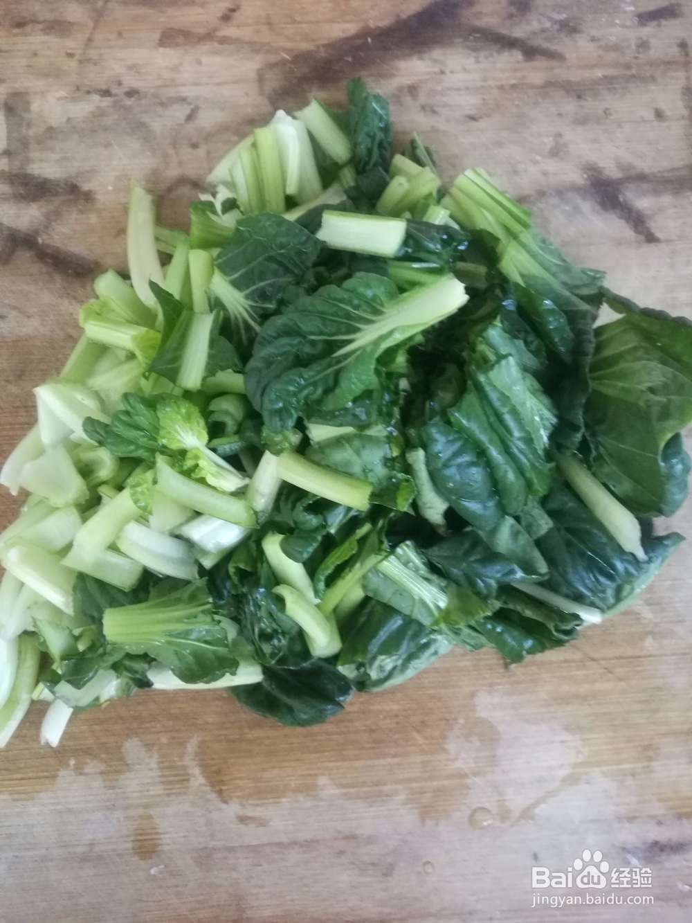 清炒蒜蓉菊花菜