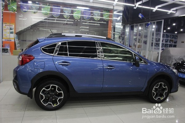 斯巴鲁全车漆面美容镀晶详解