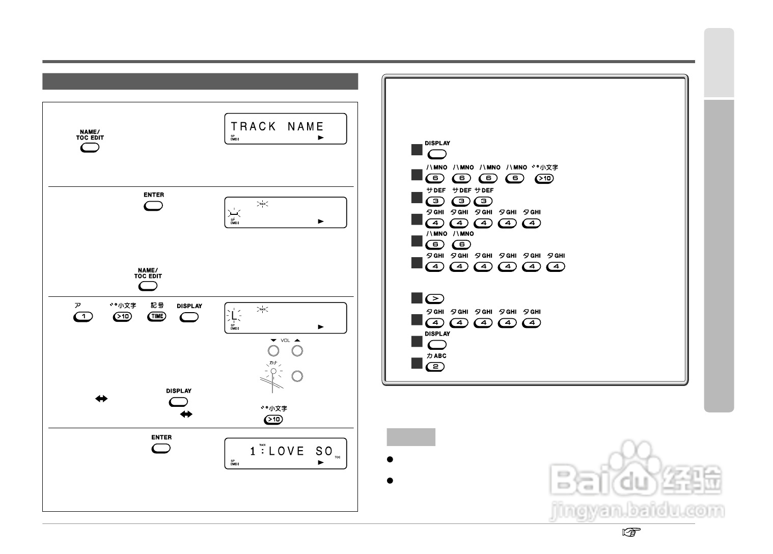 SHARP SD-FX1音响使用说明书:[3]
