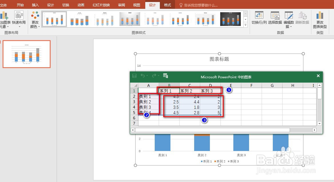 PPT中怎么增加图表?