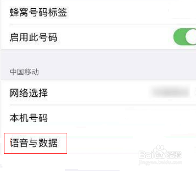 苹果5g怎么切换4g