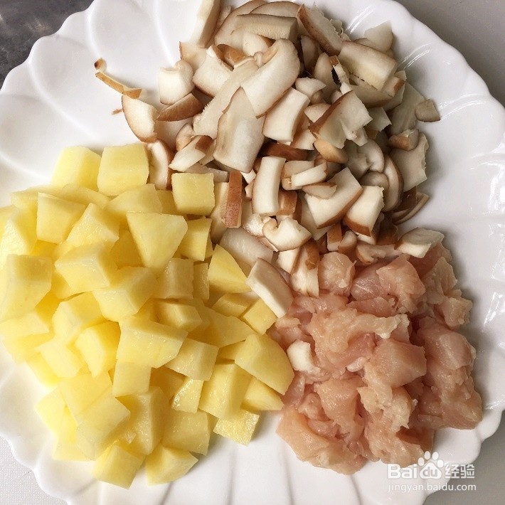土豆香菇焖饭怎么做