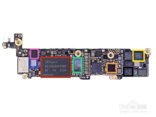 iPhone 5s拆解图