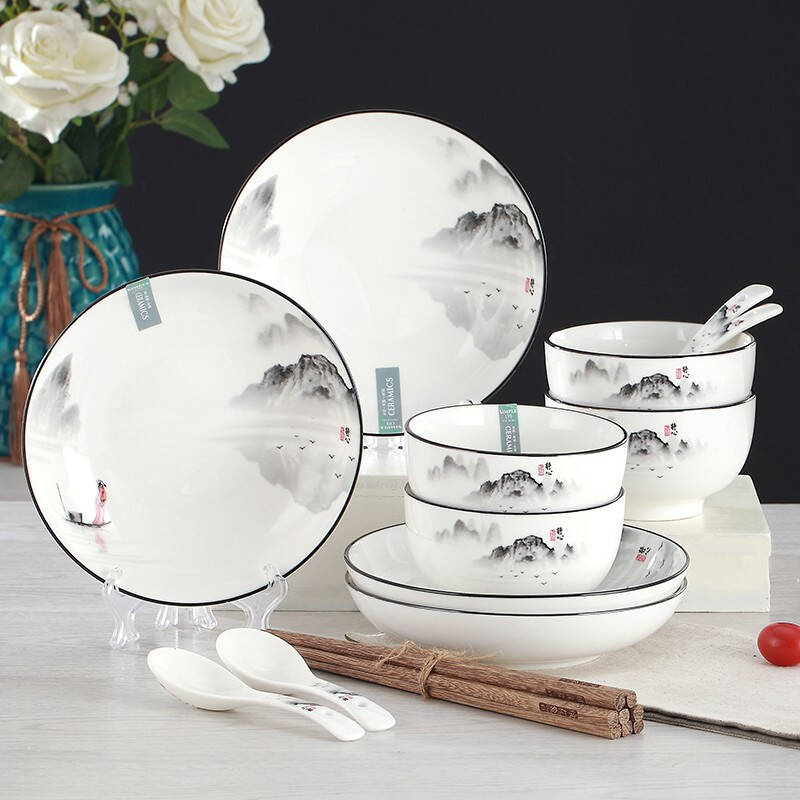 触感光滑的易清洗餐具套装精选