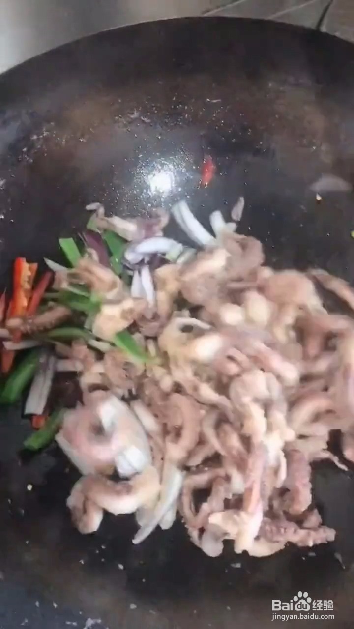 教你做干煸鱿鱼？