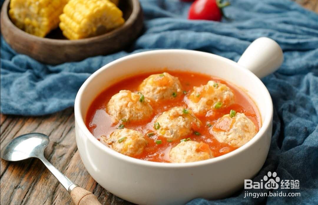 如何做美味的番茄鸡肉丸