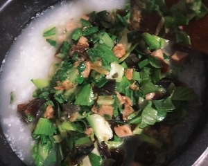 皮蛋瘦肉粥的制作方法