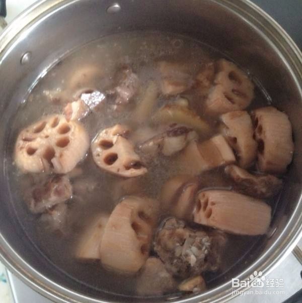 排骨藕汤的具体制作流程!