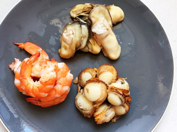 海鲜螺旋五彩意面