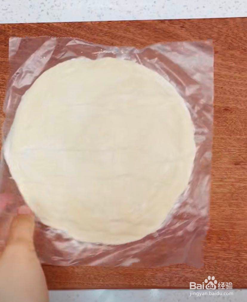 手抓饼花式做法——肠仔卷