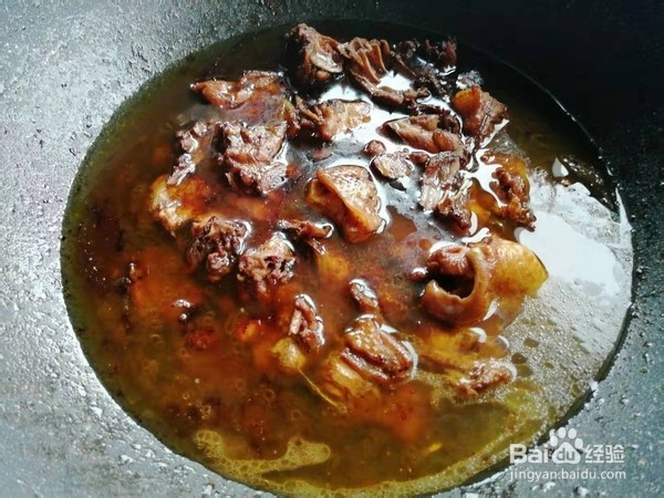 红萝卜烧鸡的步骤