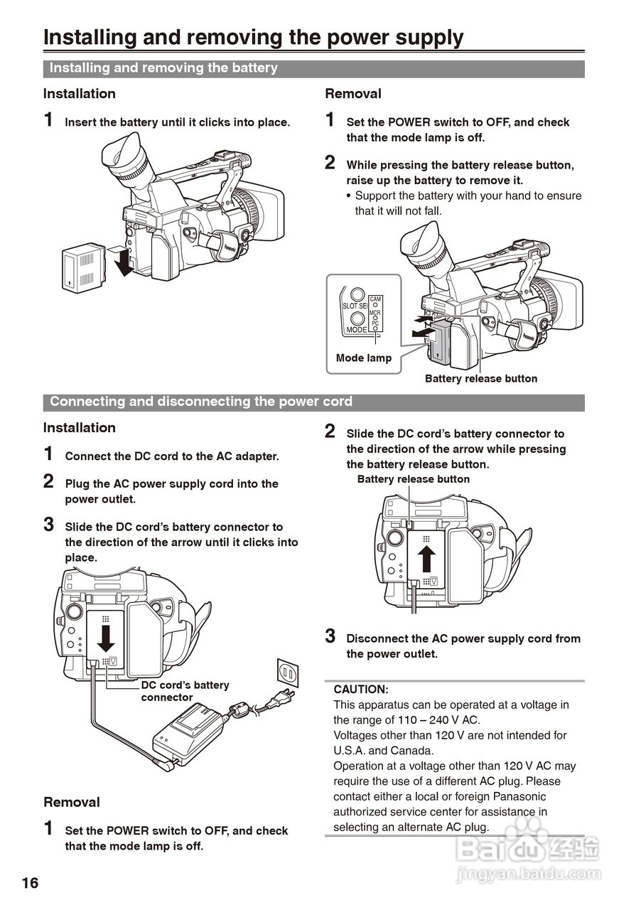 松下AG-HPX170摄影机操作手冊:[2]