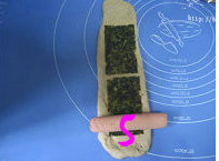 酸奶黑麦香肠面包