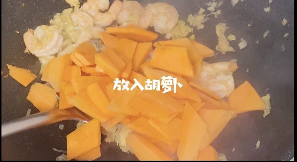 蒜蓉西兰花炒虾仁