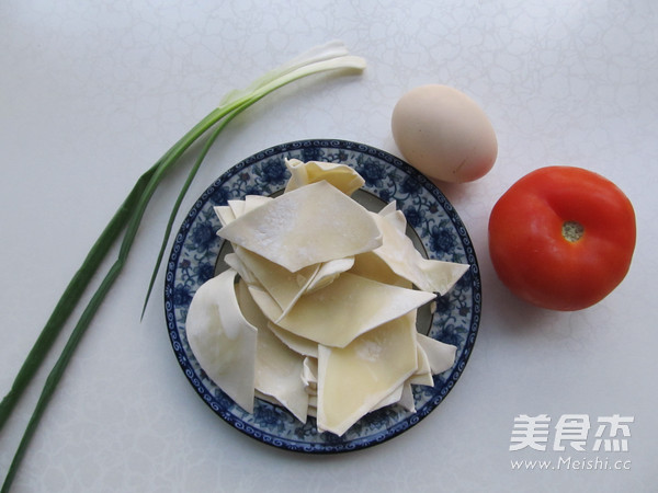 番茄蛋花面片汤