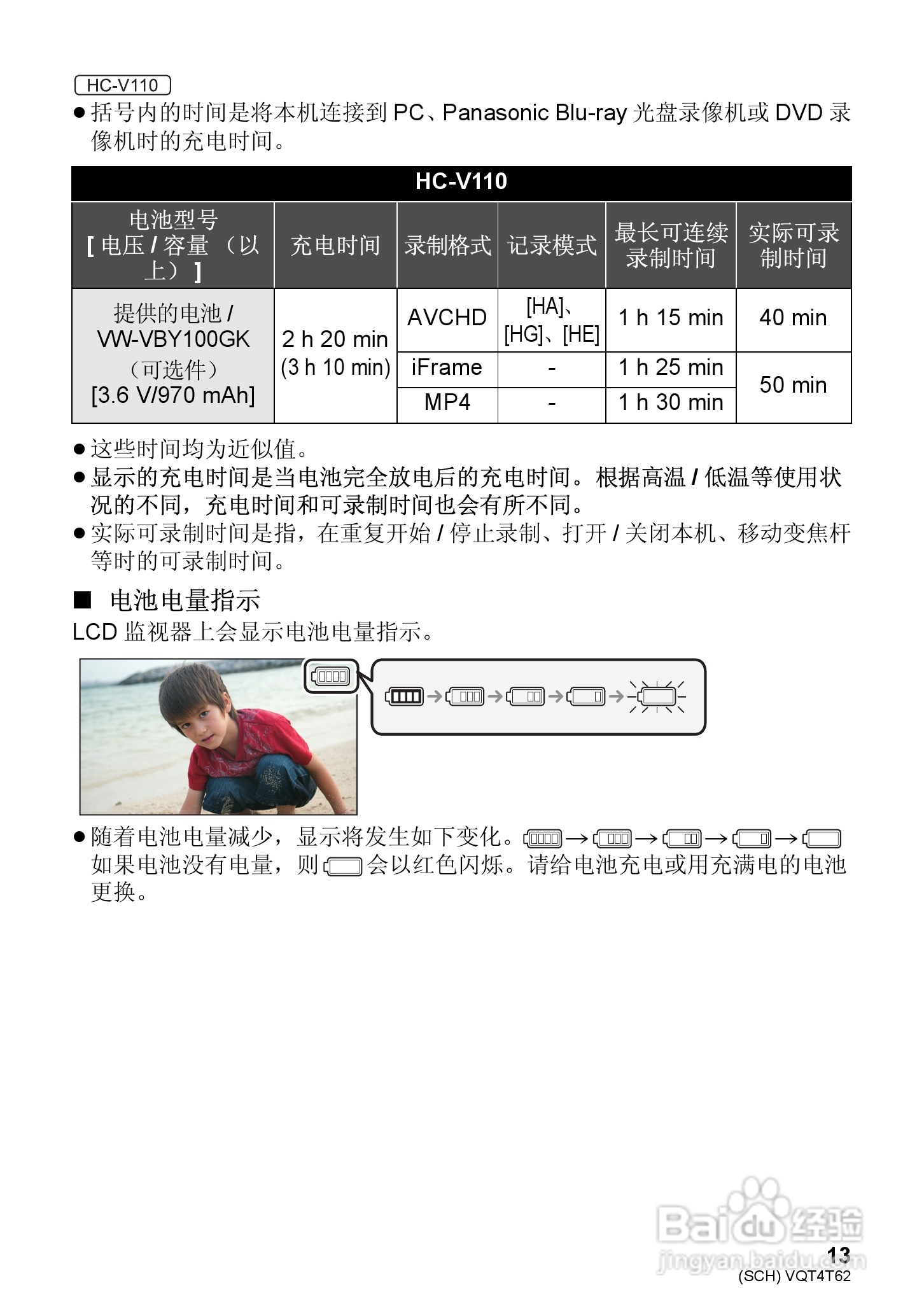 松下HC-V110GK高清摄像机使用说明书:[2]