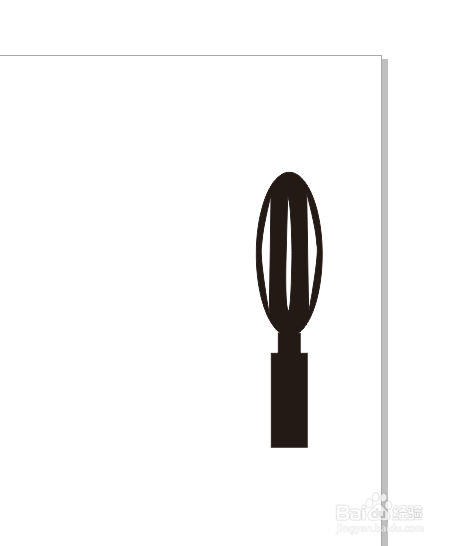 CDR怎样画餐具三件套