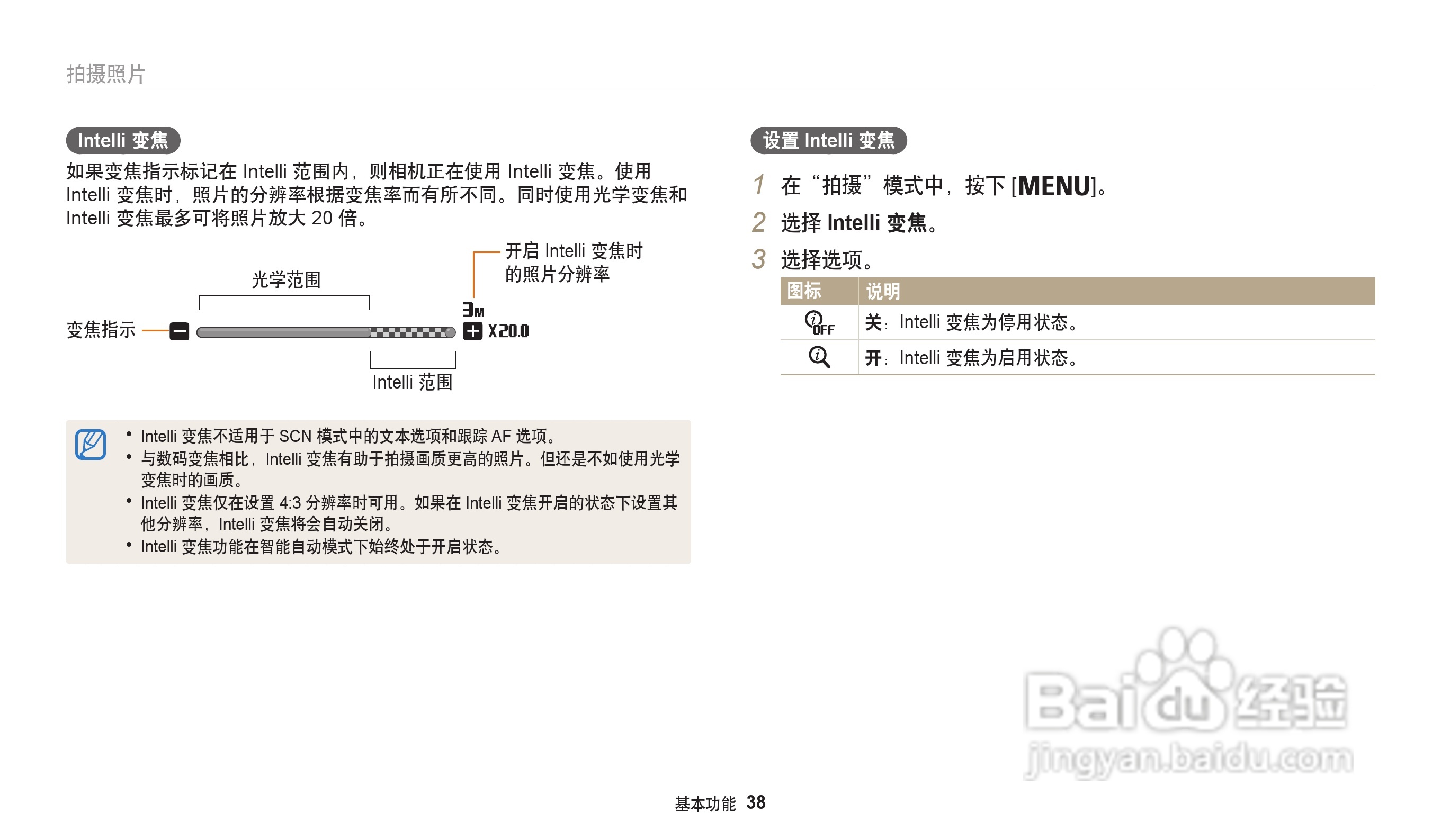 三星WB32F数码相机说明书:[4]