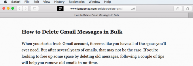 如何让Safari大声读你的网页