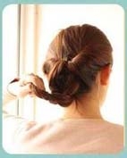 韩式扎发一分钟速成变优雅甜心