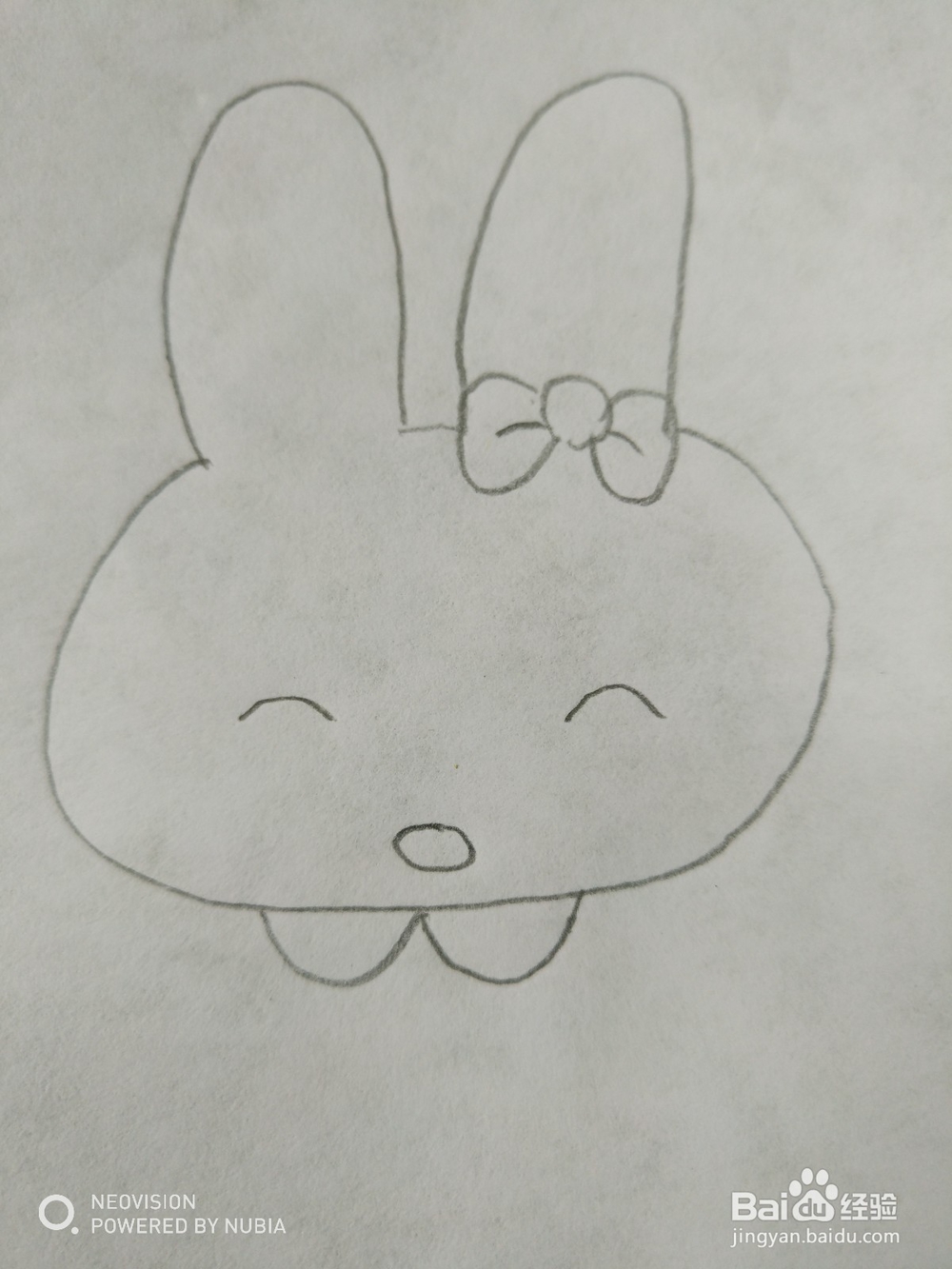 可爱的小萌兔怎么画