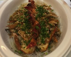 金银蒜蒸草虾