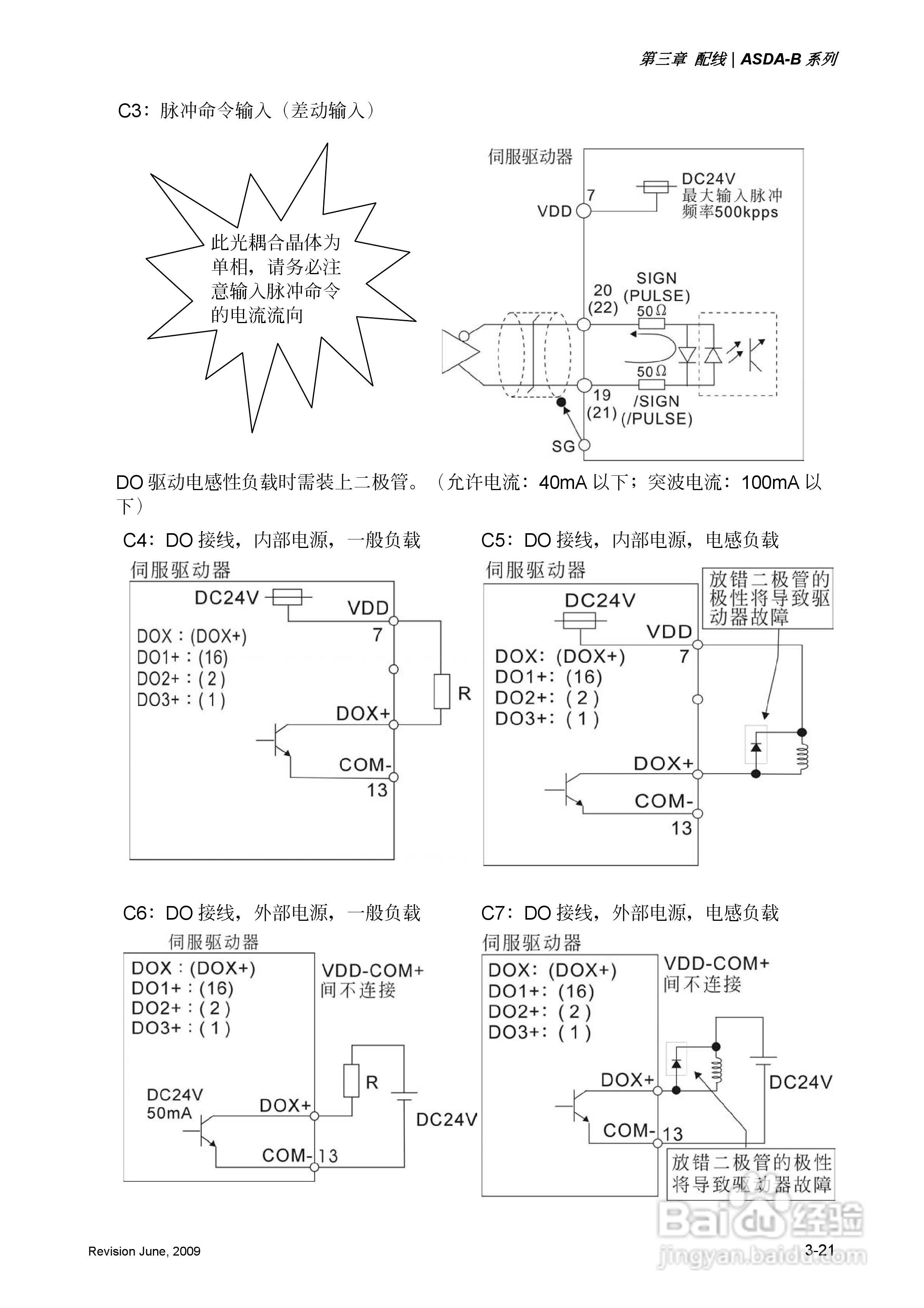 台达ASDA-B伺服驱动器使用手冊:[5]