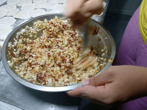 白菜猪肉馅水饺