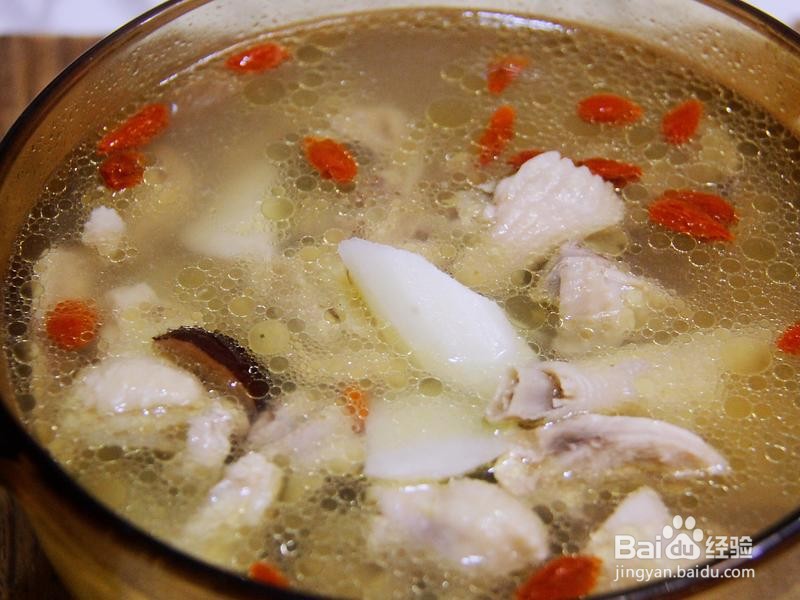 山药红枣鸡汤
