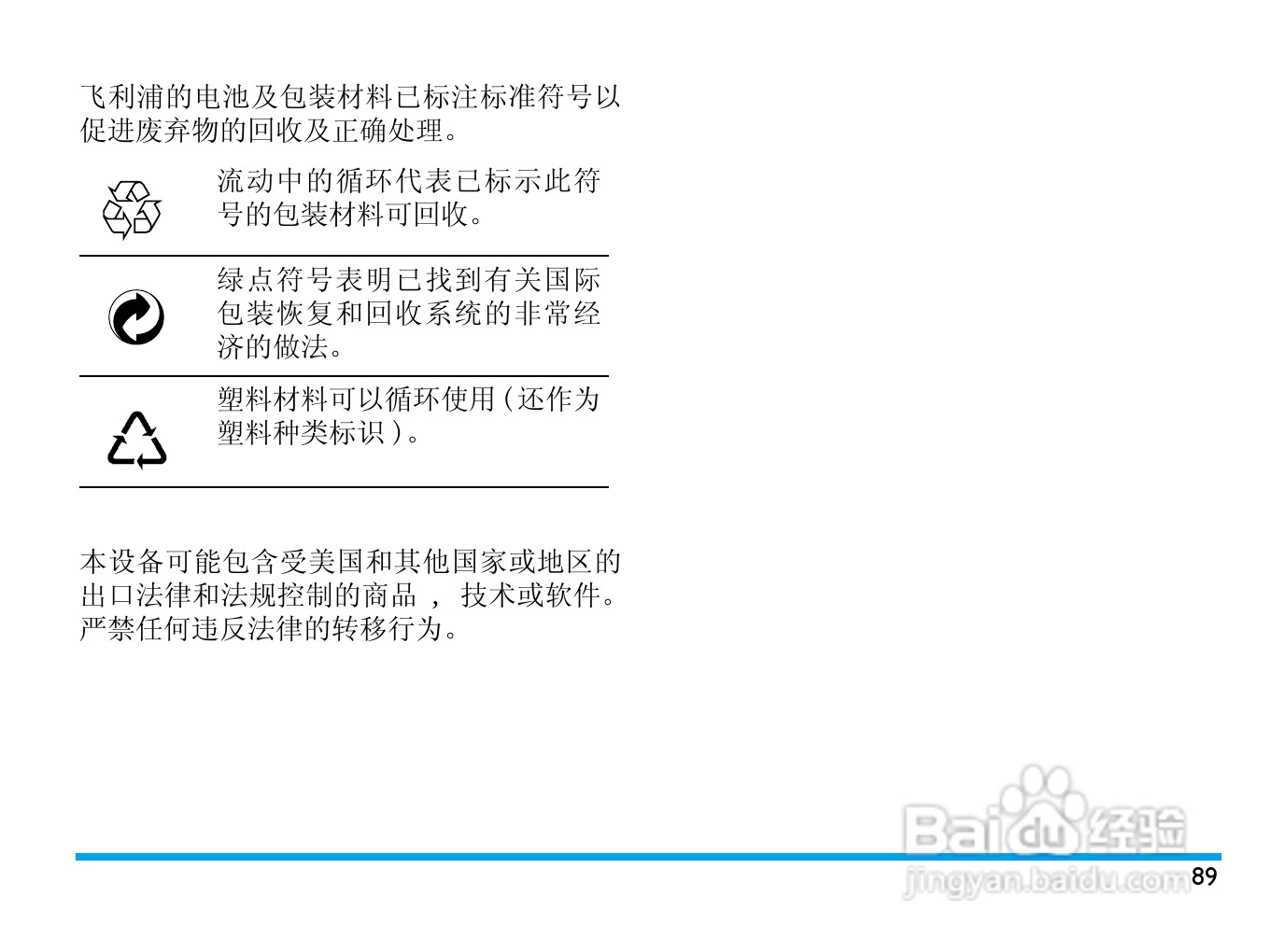 飞利浦 V900使用说明书:[9]