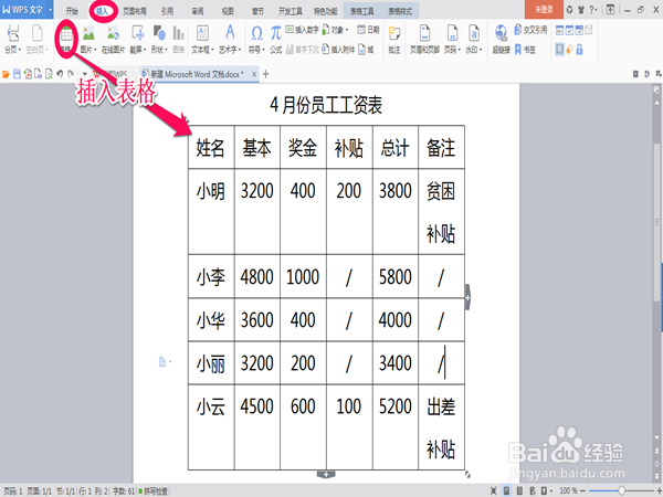 word制作工资表,怎么设计最为合理