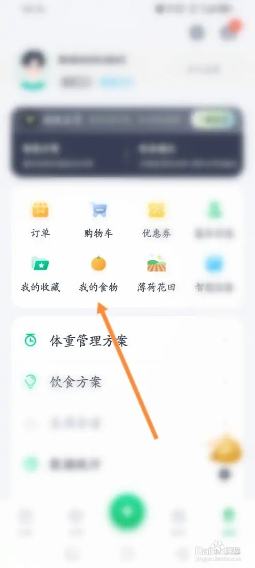 薄荷健康APP在哪里自定义食物添加