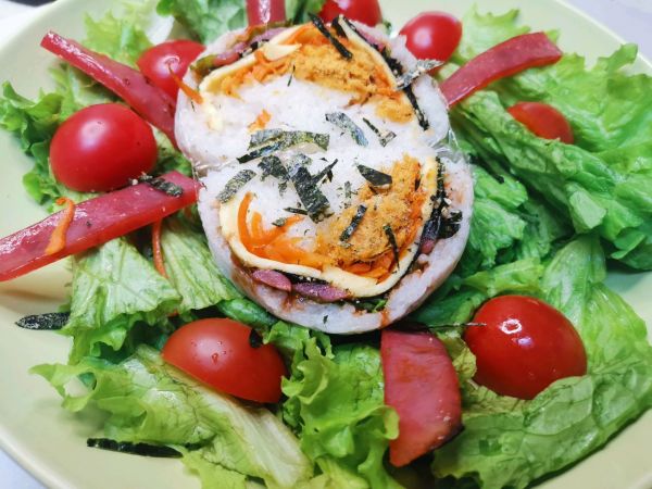 花开富贵米饭团