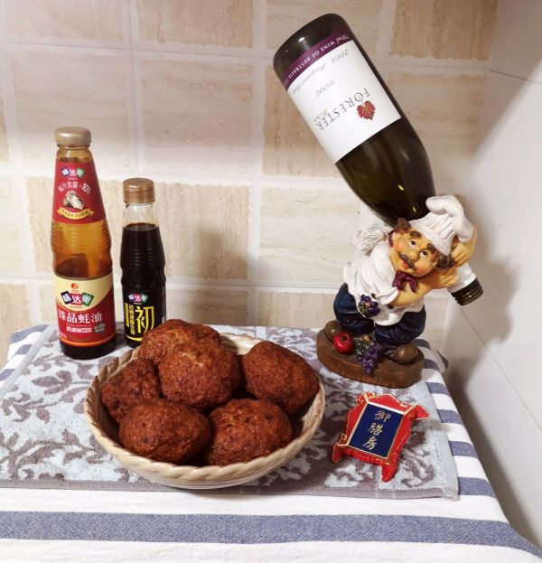 香煎四喜大丸子