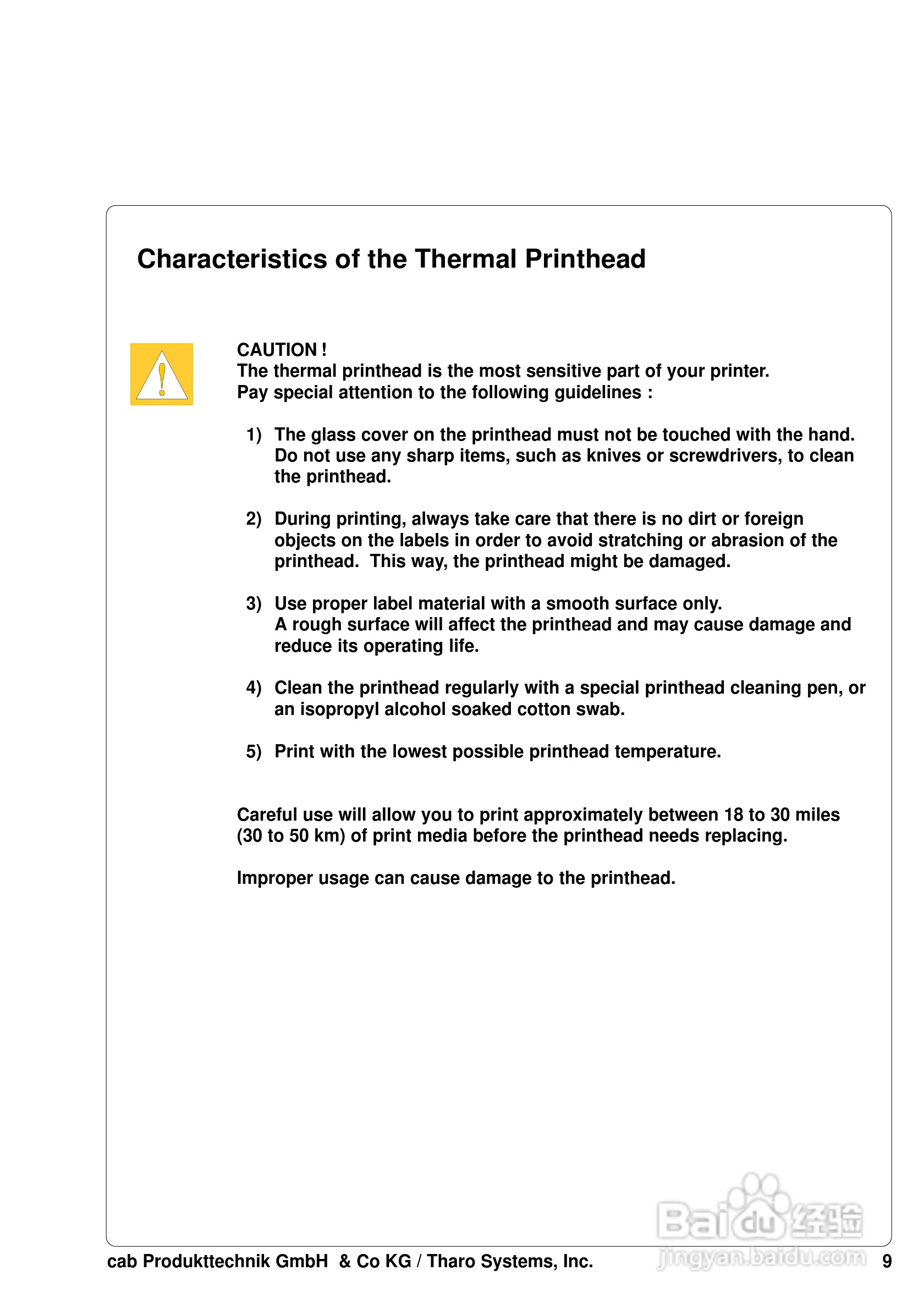 cab A8200打印机使用说明书:[1]