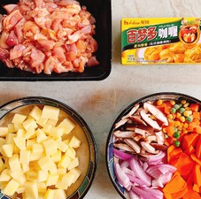 咖喱鸡肉饭的做法