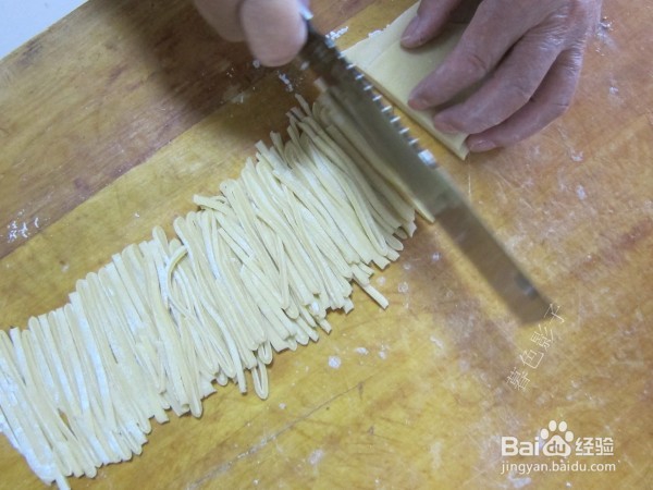 手擀面的做法