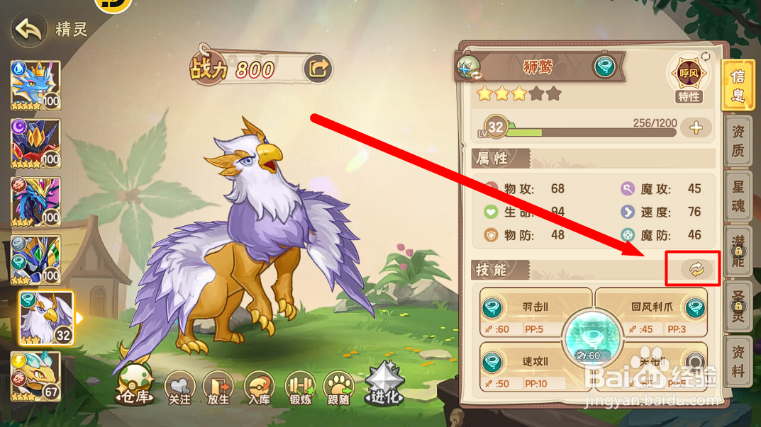 西普大陆如何给狮鹫学习【暗影爪】？