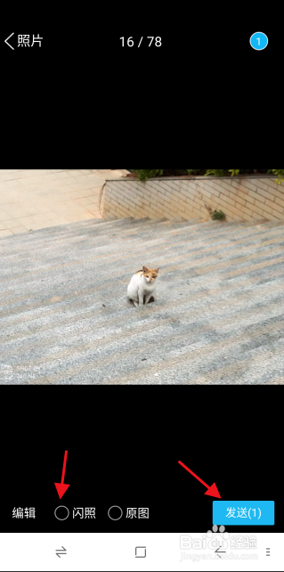手机qq如何发闪照