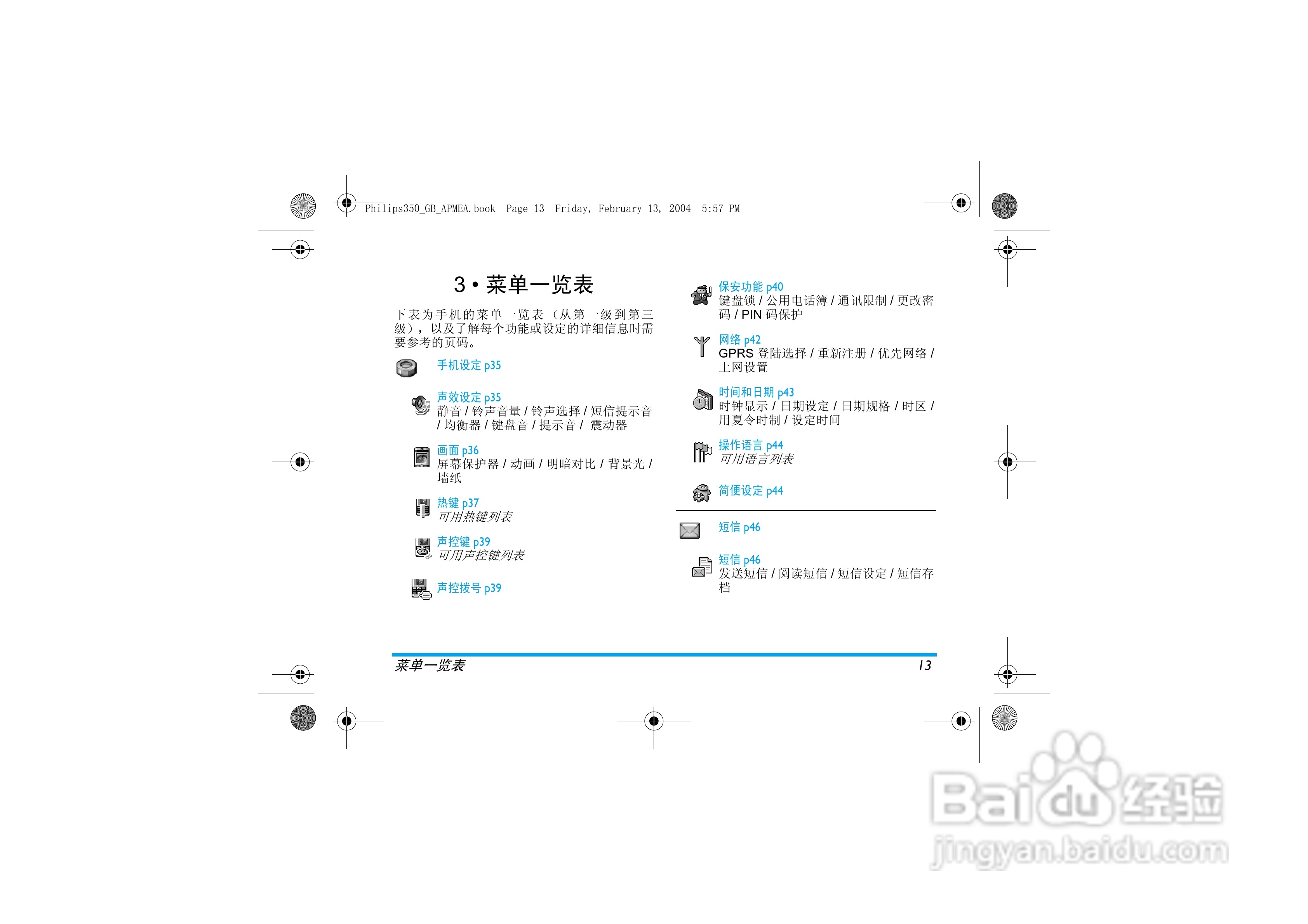 Philip飞利浦ct3508手机说明书:[2]
