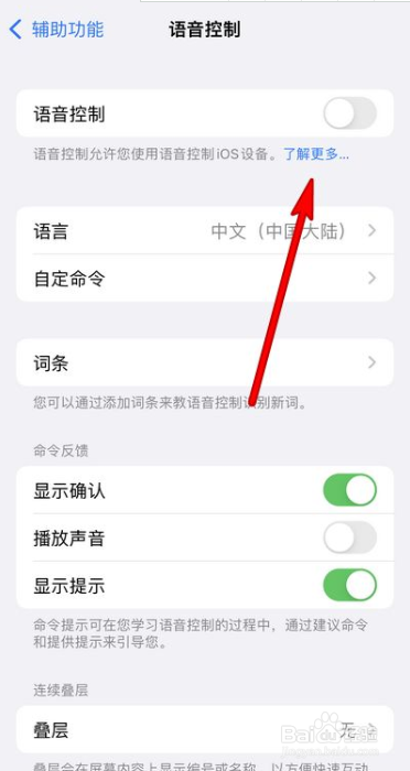 苹果手机如何关闭语音控制