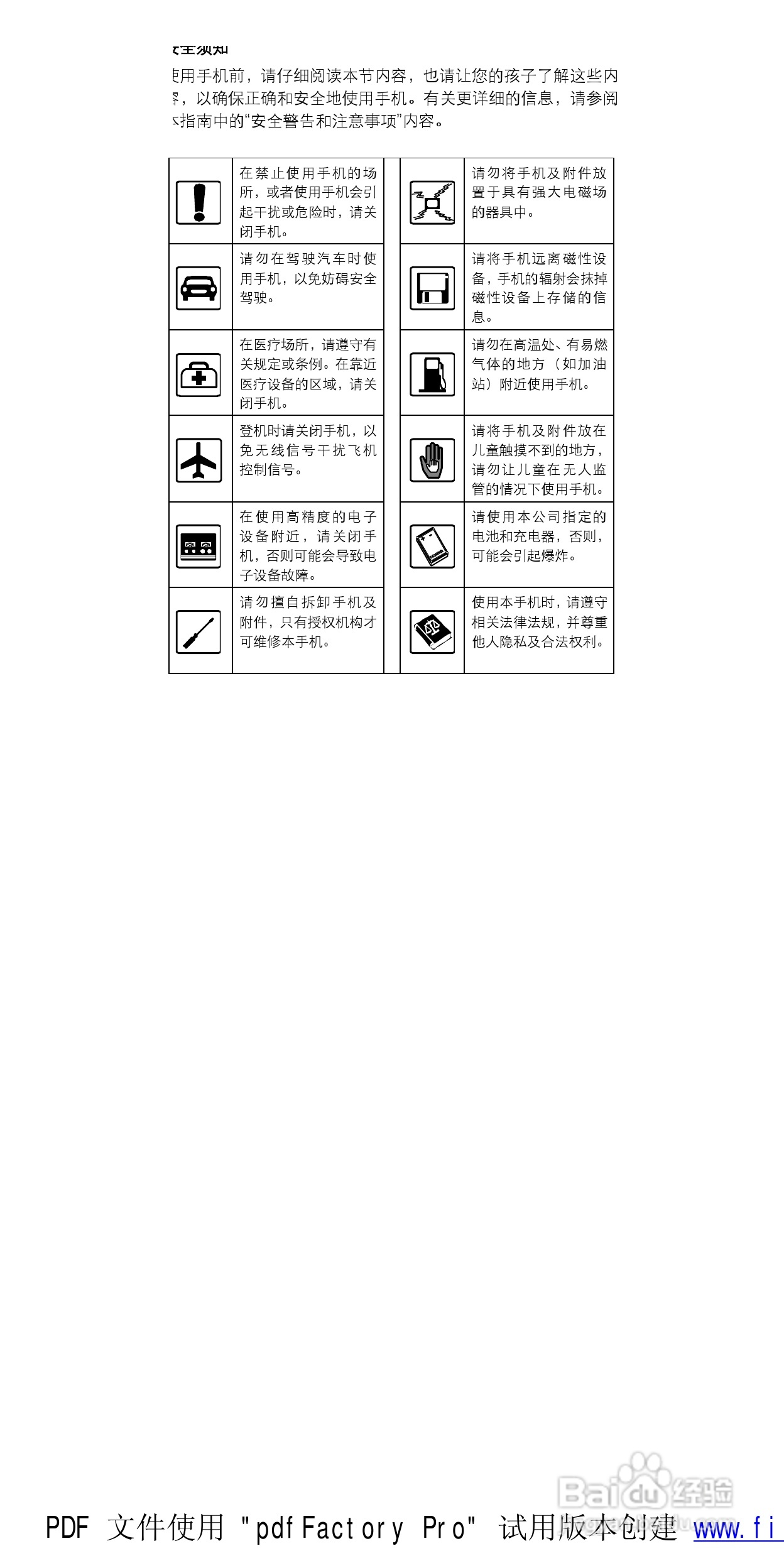 华为T5211手机使用说明书:[1]