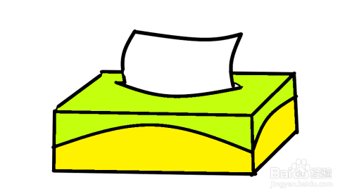 手工/爱好 > 书画/音乐 餐巾纸盒简笔画怎么画?