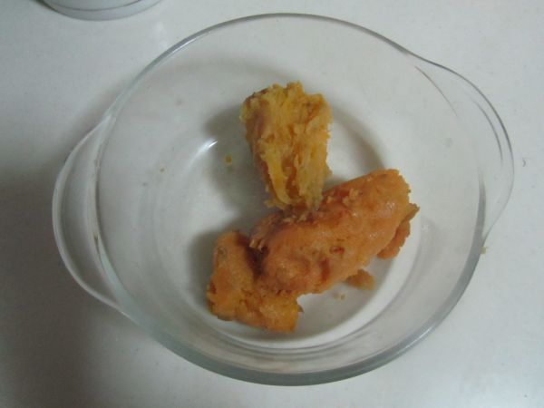 芝麻红薯豆沙饼