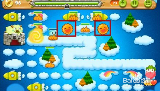 保卫萝卜2 60关金萝卜攻略